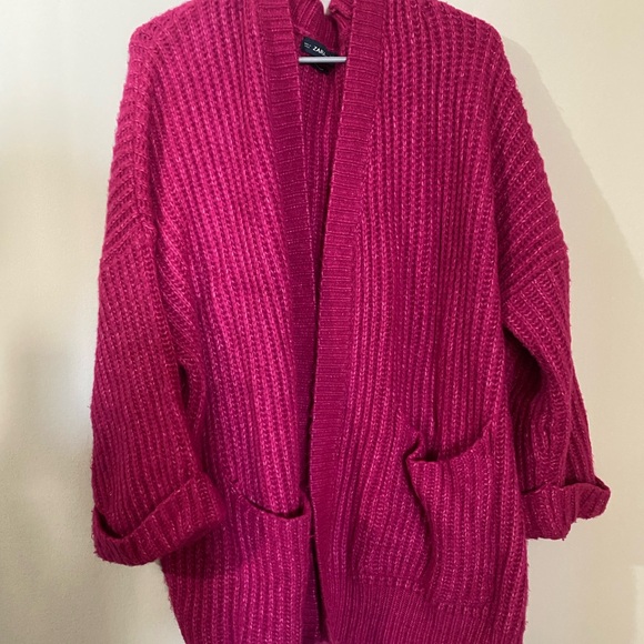 Zara Pink Cardigan - Picture 2 of 7